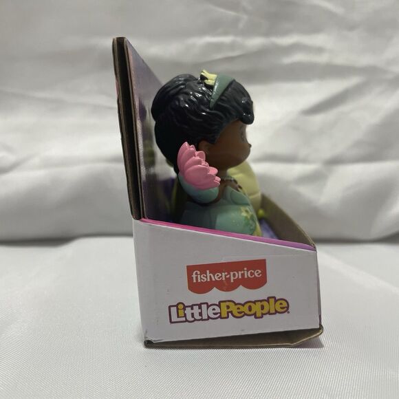 Fisher-Price Little People Disney Princess & Sidekick Figure Set Tiana & Louis - Picture 5 of 7